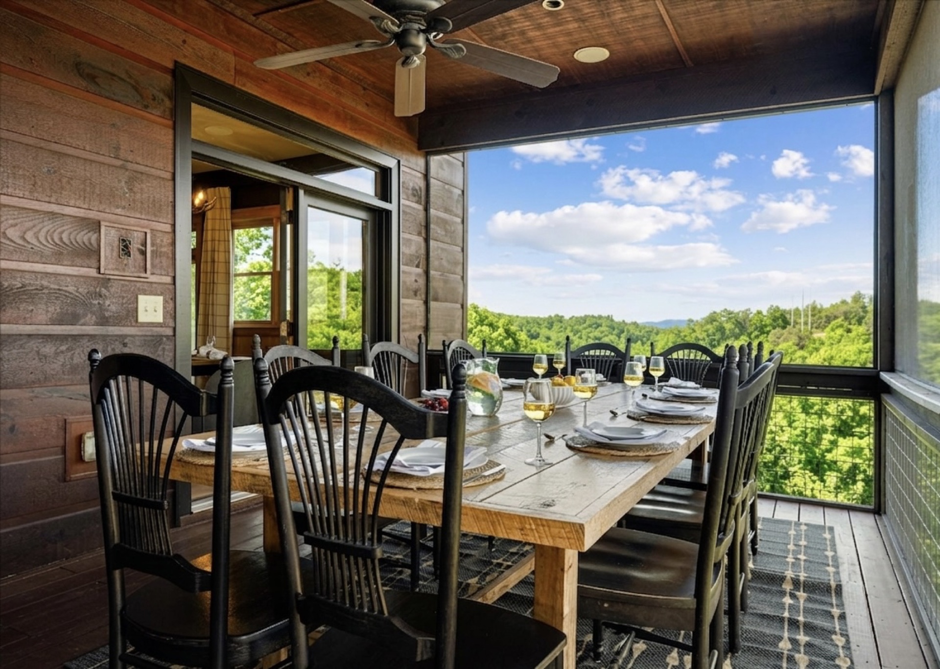 Outdoor Dining with a View